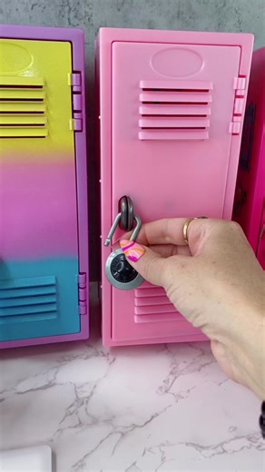 Let’s organize the mini locker #peachyqueenblog #asmr #reallittles | mini locker