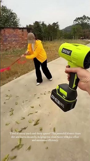 Clean Your Yard in Record Time with This Game-Changing Leaf Blower!