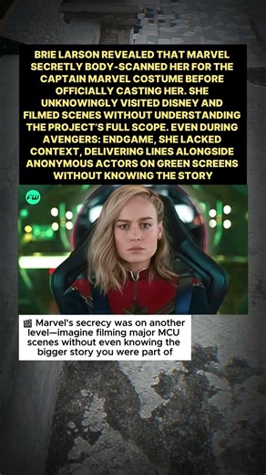 Marvel’s Extreme Secrecy: Brie Larson Filmed Avengers Scenes Without Knowing the Plot