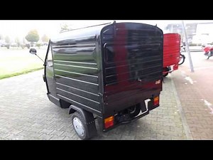 Piaggio Ape 50 schwarz