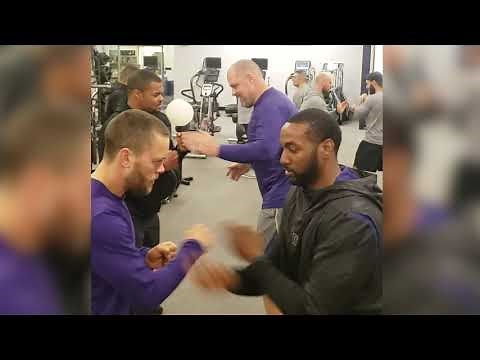 Football Hand Fighting and Hand Speed Drills