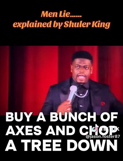 Go see Shuler King standup “Anybody Wanna Tell Me?” 1 hour of hilarious facts explained. #shulerking #anybodywannatellme #thisishilarious #tiktok