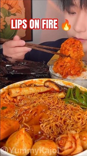 She Destroyed a Giant Spicy Octopus in 40 Sec 😱🐙🔥 #Viral #FYP