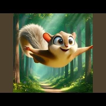 Flying Squirrels Song For Kids (Educational)