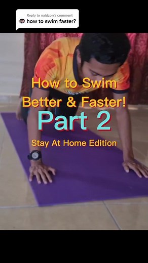 Improve Your Swimming with 3 Home Exercises | Swim Faster at Home!
