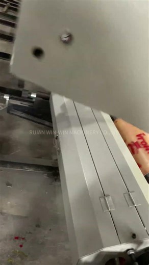 Four Color Printing Machine in Operation for Packaging Applications