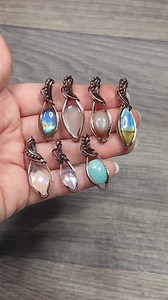 1.4K views · 91 reactions | Follow along the journey of these 7 pendants :) They are my special $29 "stocking stuffer" pendants and will go live on my website www.oxanacrafts.com tomorrow (Wednesday) at 7:30 pm (Eastern USA time) | OxanaCrafts | Facebook