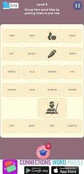 Connections Word Puzzle Game