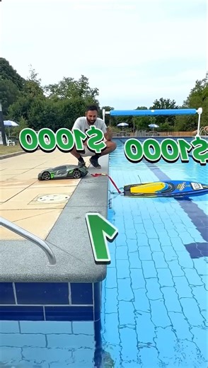 RC Car vs RC Boat 😱