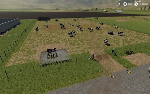 Placeable open range cow pasture v 1.0 - FS19 mod - FS19.net
