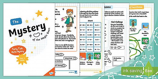 Year 2 SATs Four Operations Maths Mystery