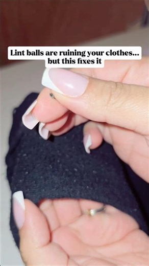 Remove Lint Balls and Make Your Clothes Look New Again ✨ Link in comments