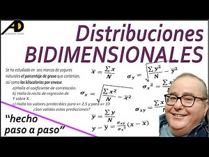 Distribución BIDIMENSIONAL. Estadística BIDIMENSIONAL @ACADEMIA DIEGO