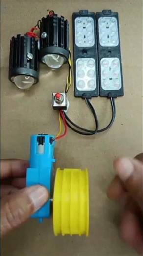 how to make mini dc motar the rotar crant magnetic 🧲 with balb 💡 experiment #saensh #project