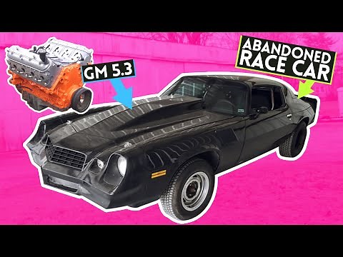LS Swapping an Abandoned 2nd Gen Camaro (former race car)