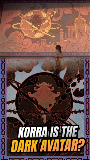 Korra Dark Avatar Theory Confirmed! #avatarthelastairbender # #avatarsevenhavens