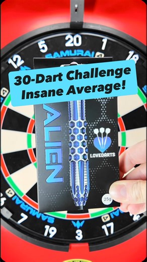 I’m so impressed with the @lovedartsuk Alien! I filmed a 30-dart or 10-visit high score challenge and got a 3-dart average of 101.9!!! That’s insane for me! Get yours while stocks last: https://lovedarts.uk #darts #dartscommunity #dartsfamily #dartsaddict #darts4fun #dartslife #dartslive #dartschallenge #dartsplayer #lovedarts | Darts with Matt Sibson