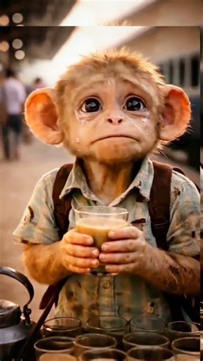 This Monkey Made a Mistake… Then Changed His Life 😢🐒 | Life Lesson Short