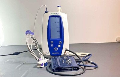 Welch Allyn Spot 420 - NIBP, Masimo SpO2 Vital Signs Monitor with accessories | eBay