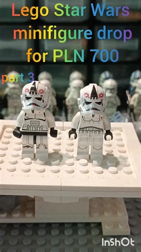 drop minifigurek lego star wars za 700zl part3#legostarwars #starwars #lego #lego501st #clonewars