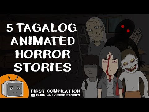 5 Tagalog Animated Horror Stories / First Compilation