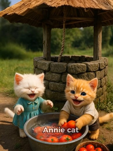 Naughty Cat Scares Big Cat in Funny Animation
