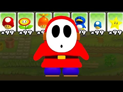 New Playable Shy Guy in New Super Mario Bros. Wii