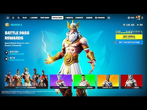 Fortnite Chapter 5 - Season 2 (Battle Pass Overview)