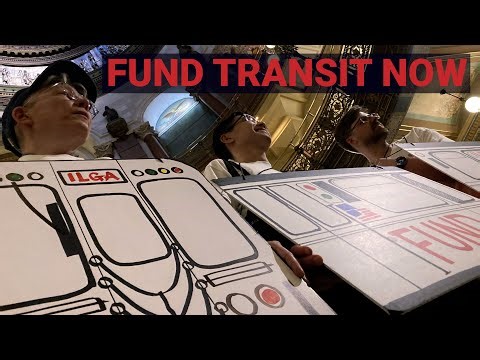 We brought the train to Springfield