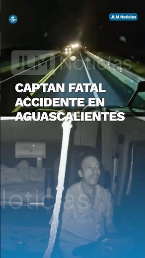 Fatal accidente queda grabado en cámara de un tráiler #shorts