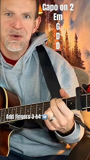 Wonderwall Chords for Beginners in 15 seconds