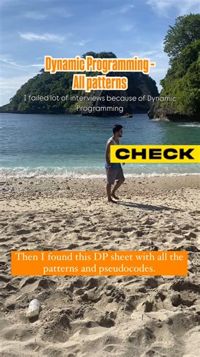 Anand Singh | This DP sheet covers all the dynamic programming patterns with similar questions list so you don’t get stuck while dealing with new tossed... | Instagram