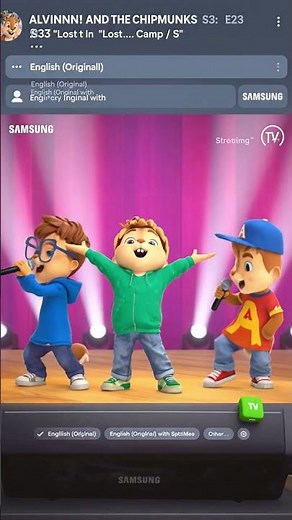 Alvin and the chipmunks singing