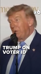 Trump says America.gov removes excuses against voter ID requirements