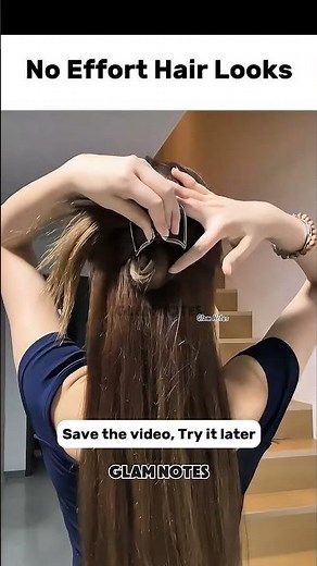 Easy Messy Updo with Claw Clip Tutorial for Girls 2026🎀#SimpleHairstyleForLongHair#longhairhairstyle