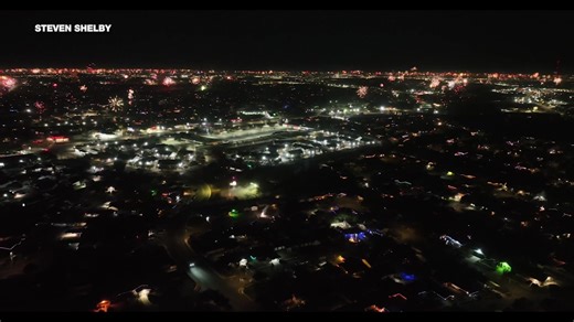 Drone footage shows New Year's Eve celebrations on the Northwest Side. KSAT captured drone footage of fireworks near Loop 410 and Culebra Road. In the background, fireworks could be seen for miles. | KSAT 12 & KSAT.com