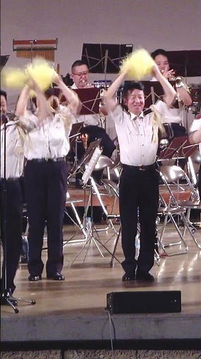 「ヤングマン」圧巻! 36人で踊るYMCA 4-1 指揮：佐藤文俊 ２等陸佐 陸上自衛隊中部方面音楽隊 第３音楽隊合同 たそがれコンサート 大阪城音楽堂 #shorts