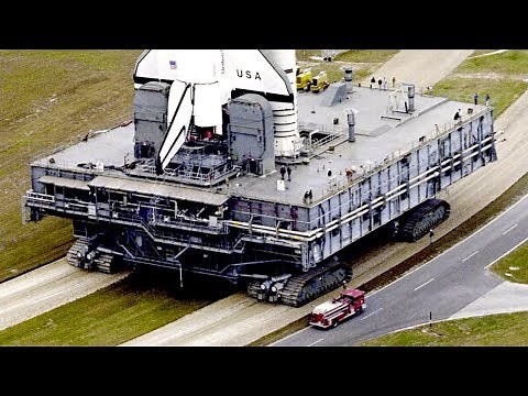 The Largest Land Vehicle On Earth - Crawler Transporter NASA's Massive Crawler