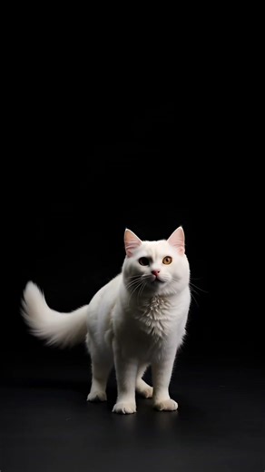 💜 Studying in slow motion the fall of a cat that always lands on all four paws.