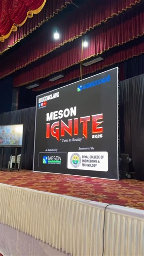 habel.anwar Tuning into reality at Meson Ignite 2K26. It was a privilege to represent the scientific community at this Educonclave.#physics #mesonglobal #students | Meson Global