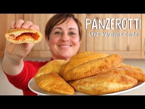 PANZEROTTI PUGLIESI Easy Recipe - Live Video Short Version - Homemade by Benedetta