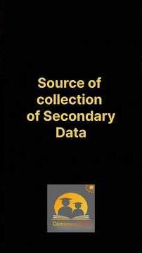 Collection of Data # primary data # secondary data #sources# method# commerce hub #shorts