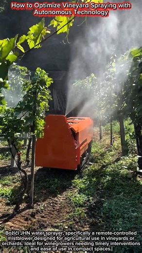 How to Optimize Vineyard Spraying with Autonomous Technology