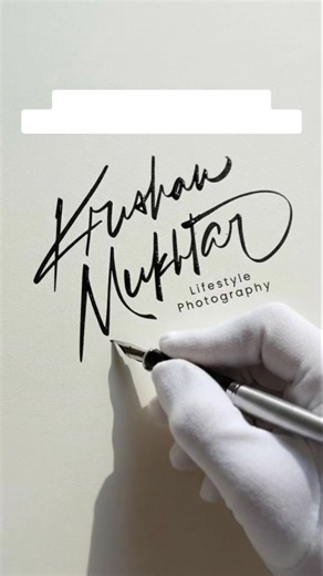 Get your very own custom signature and watermark for your photography. | Photologo