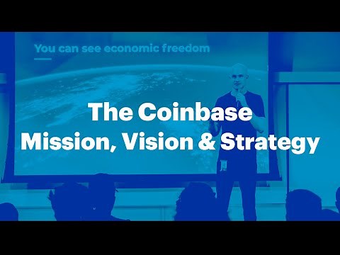 The Coinbase Mission, Vision & Strategy