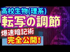 [High School Biology 21] Genes [Transcriptional Regulation in Eukaryotes] The Easiest to Understa...