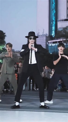 MichaelJacksonCJ | Syncronized group dance—MJ-style visual impact!#caijun #michaeljacksoncaijun#michael #mj #dance #moonwalk #Dangerous | Instagram