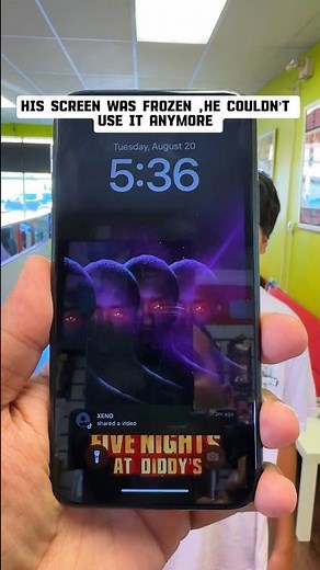 Apple Store Told Him To BUY a New Phone 😱 #shorts #apple