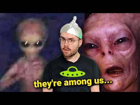 Blind Reacting to "REAL" Proof of Aliens and UFOs... I'm so scared