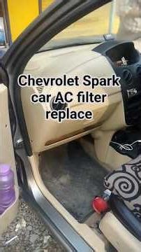 #Chevrolet Spark car how to AC filter reflesh #shorts